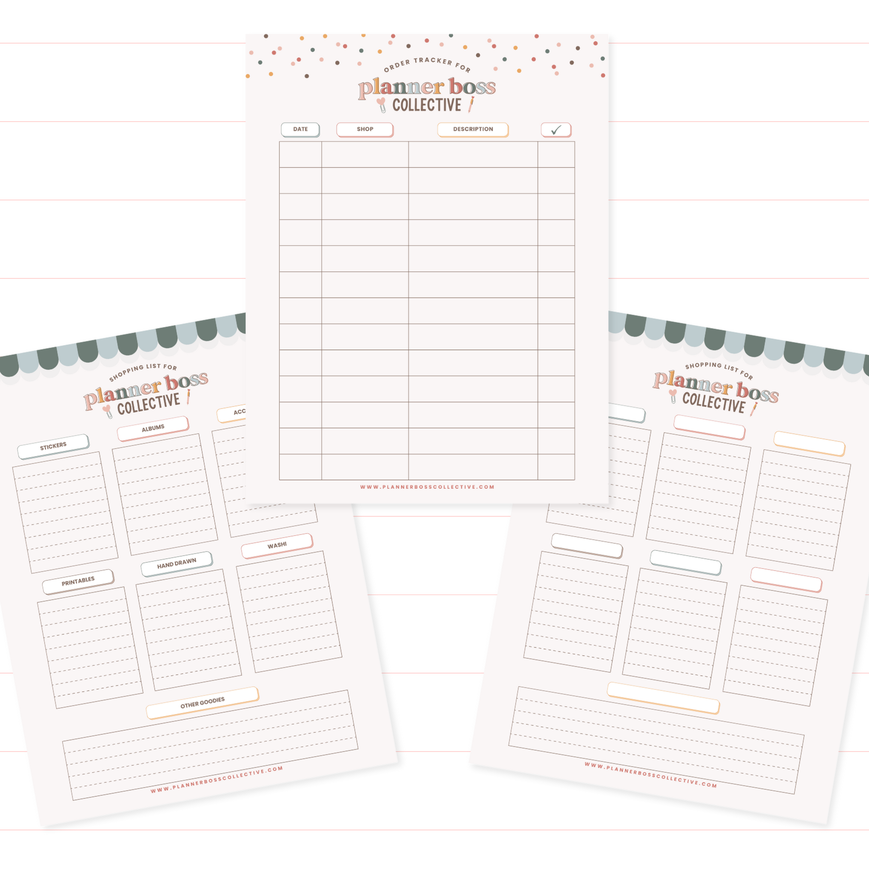 FREEBIES – PLANNER BOSS COLLECTIVE